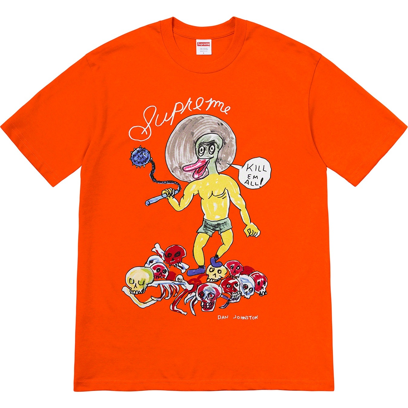 Daniel Johnston Kill Em All Tee view 7